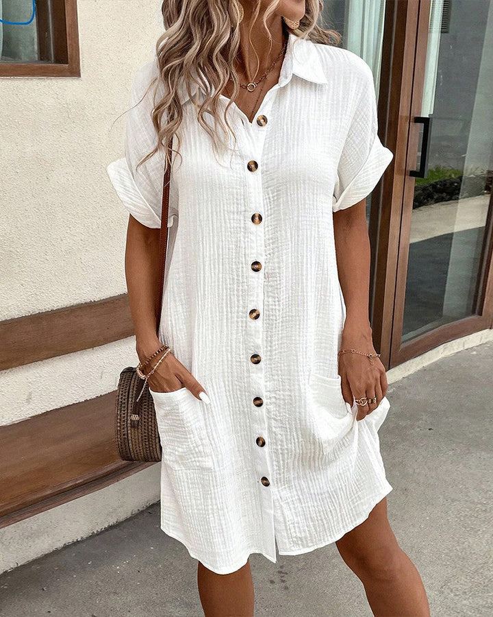 Shayla | Button Up Dress