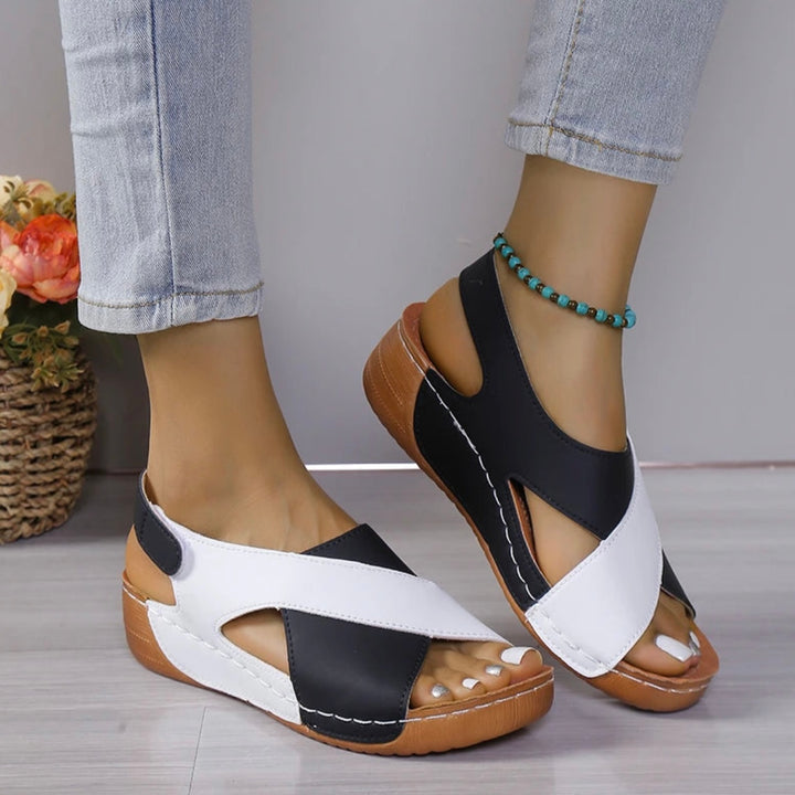 Izzy | Color Block Sandals