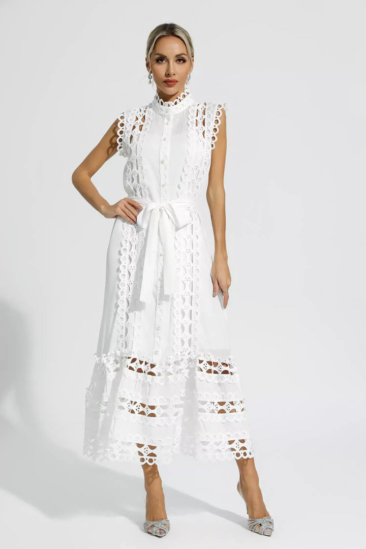 Leilani | Embroidered Maxi Dress