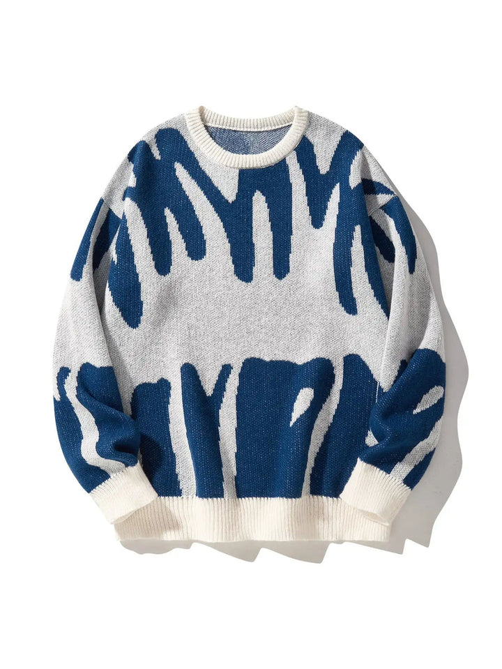 Bryn | Abstract Pullover Sweater