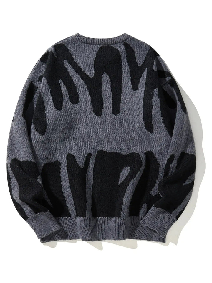 Bryn | Abstract Pullover Sweater