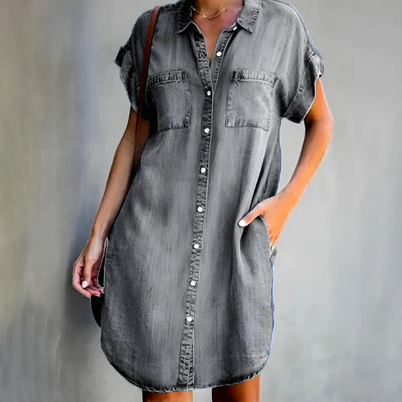 Ivy | Breeze Denim Tunic Dress